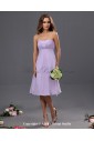 Chiffon Sweetheart Neckline Knee-Length A-line Bridesmaid Dress with Beading