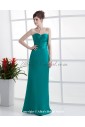 Charmeuse Sweetheart Floor Length A-line Bridesmaid Dress with Ruched