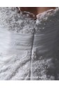 Lace V-Neck Court Train Mermaid Wedding Dress