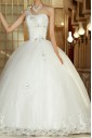 Satin One Shoulder Floor Length Ball Gown with Handmade Flowers