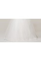 Satin Halter Floor Length Ball Gown with Pearls
