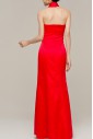 Tulle Strapless Floor Length A-line Dress with Sequins