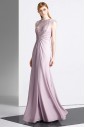 Sheath / Column Scoop Evening / Prom Dress with Beading