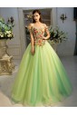 A-line Off-the-shoulder Prom / Formal Evening / Quinceanera / Sweet 18 Dress
